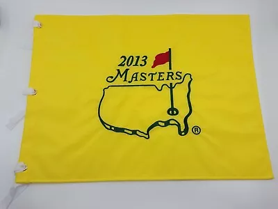 2013 Official Pga Masters Pin Flag Unused Heavy Embroidered Augusta National  • $91.29