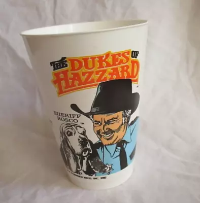 1982 Vtg Original The Dukes Of Hazzard McDonald’s Cup ~ Sheriff Rosco • $14.99