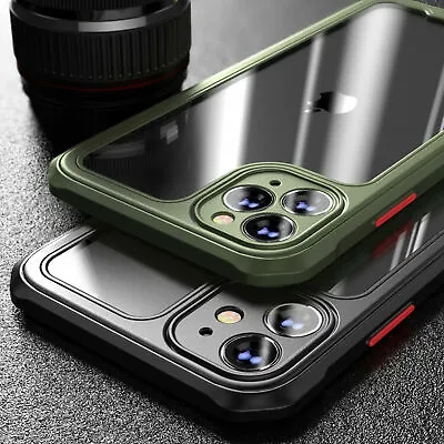 $9.85 • Buy Shockproof Clear Case For IPhone 14 13 12 11 Pro Max Mini XR XS MAX 7 8 PLUS SE