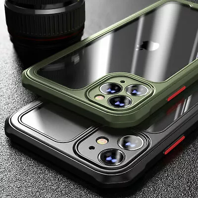 Shockproof Clear Case For IPhone 15 14 13 12 11 Pro Max Mini XR XS 7 8 PLUS SE • $9.85