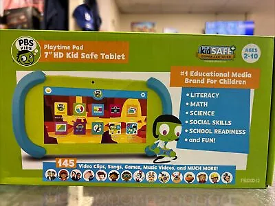 Ematic PBS Kids PBSKD7001 16GB Wi-Fi 7 Inch HD Tablet Bluetooth & Wi-Fi Support • $29.25