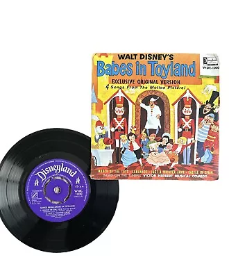 1961 Walt Disney Babes In Toyland Disneyland 1219 Record Album Vinyl LP • £14.99