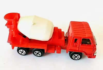 1980s 90s Track Cement Mixer Concrete Truck COE Cab Over Engine Red And White • $10