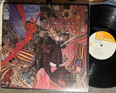 SANTANA - ABRAXAS - JAPAN CBS/SONY QUADRAPHONIC LP Vinyl Album Japanese Quad VG • $20