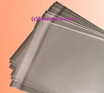 Clear Cello Display Bags Self Seal - For Cards / Prints / Sweet Candy Cellophane • £3.95