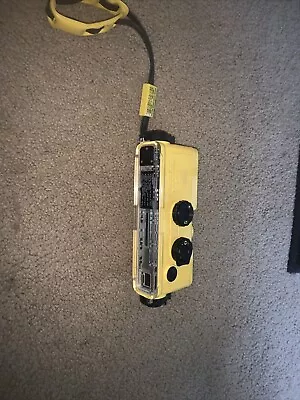 Vintage Minolta Yellow Weathermatic A Underwater Diving Camera And Strap   • $15