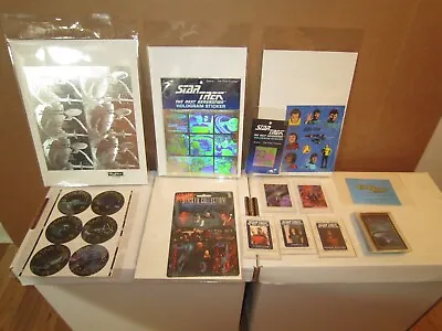 $65 • Buy Star Trek Sticker Hologram Collection Skybox Lenticular DS9 TNG TOS