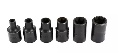 MAC Tools 1/4 3/8 Inverted Torx Socket Driver Set E6 E8 E10 E12 E14 E16  (M139) • $35