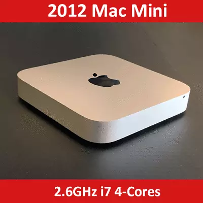 2012 Mac Mini 2.6 GHz Quad-Core Intel Core I7 16 GB RAM 1TB SSD + 4TB SSD • $1092.50