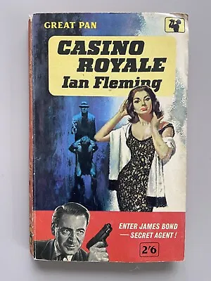 Casino Royale | Ian Fleming James Bond | Great Pan Directors 1961 | Rare • £19