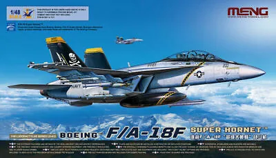 Meng Model 1/48 Scale Model Kit Boeing F/A-18F Super Hornet MNGLS-013  • £67.79