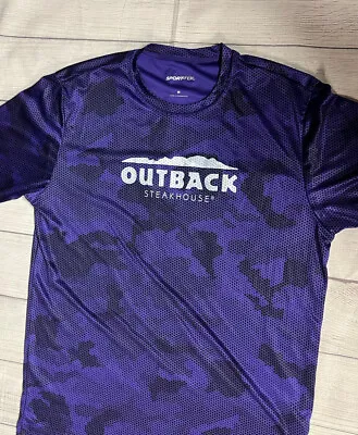 Outback Steakhouse Restaurant T-shirt Size Medium Employee Uniform Replacement • $15