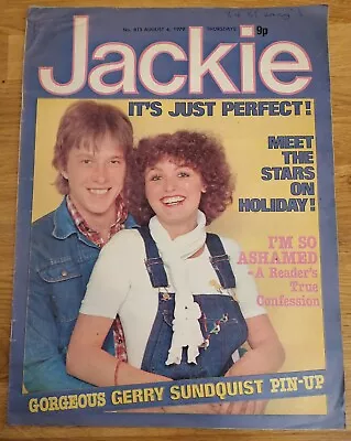 MAGAZINE - Vintage Jackie Magazine No #813 August 4th 1979 Gerry Sundquist Love • £8