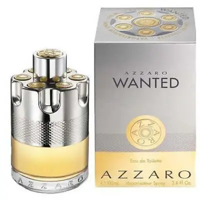 Azzaro Wanted  Cologne Edt 3.4 Oz 3.3 NEW IN BOX - 3.4 Oz / 100 Ml • $54.53