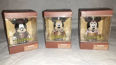 Mickey/Minnie/Goofy Vinylmation Disney Figures The Mechanical Kingdom 2012 New  • $22.99