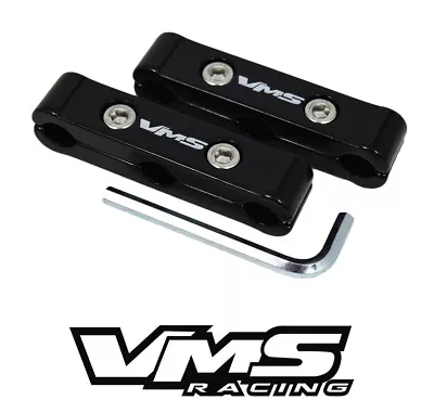 2pc Vms Racing 3 Hole V6 V12 Spark Plug Wire Dividers Separators - Black • $11.99