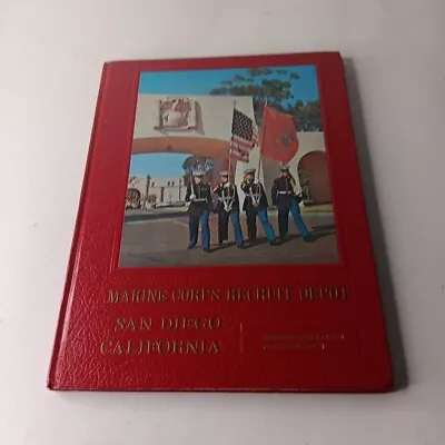 Marine Corps RECRUIT DEPOT 1982 YEARBOOK Second Battalion Platoon 2071 San Diego • $19.98