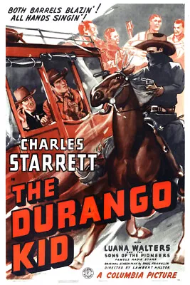 THE DURANGO KID VOL. 1 .. DVD SET 9 B&W Movies In DVD Case • $11.99