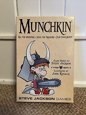 Munchkin Steve Jackson Games Card Game 100% Complete 1st Edition VGC • £19.99