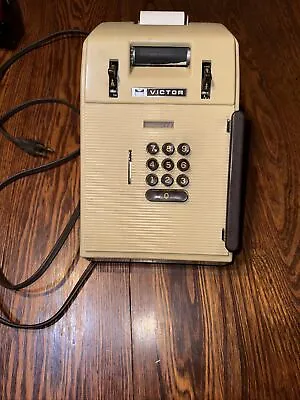 Vintage Victor 78254 10 Key Adding Machine. Power Tested • $49.99