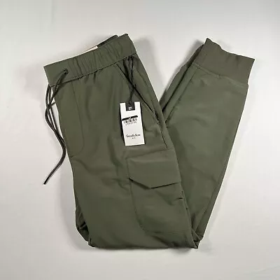 Goodfellow & Co   Men's Tapered Tech Cargo Jogger Pants Olive Green S • $34.99