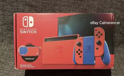 Nintendo Switch Console. Mario Red And Blue LIMITED EDITION. Brand New • $655