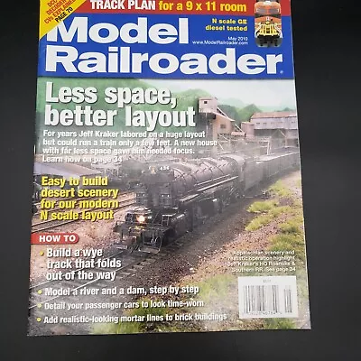 Model Railroader Magazine - May 2010- Train Hobbyist Miniature • $3.39