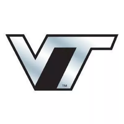 Virginia Tech Hokies Chrome Auto Emblem • $13.99