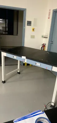 5' Lab Table Desk With Epoxy Top 2 Drawers • $742.50
