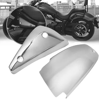 Chrome ABS Battery Side Cover Fairing For Yamaha V-Star 1300 XVS1300 2007-2017 • $41.99