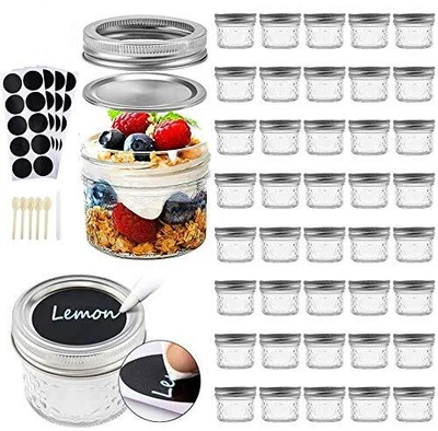 $44.01 • Buy 40 Pack Mini Mason Jars - 4oz, Jelly Jars For Favors