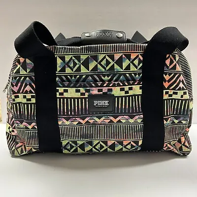 Victorias Secret PINK Aztec Carry-on Luggage 18x8x12  Weekender Duffle Bag • $28.97