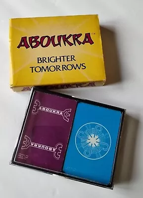 Vtg ABOUKRA Tarot Deck Fortune Telling 1984 COMPLETE W/ Box By SERCO • $65