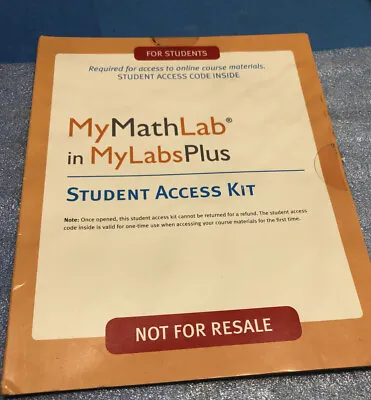 MyMathLab Plus -- Valuepack Access Card (2nd Edition) • $31.96