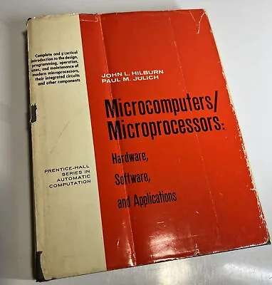 1978 Microprocessor Book Intel 4004 4040 8008 IMP-4 COSMAC PACE Motorola 6800 • $22