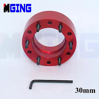 Universal 30mm Steering Wheel Pad Spacer Hub Adapter Gasket 6bolts Allen Key • $16.61