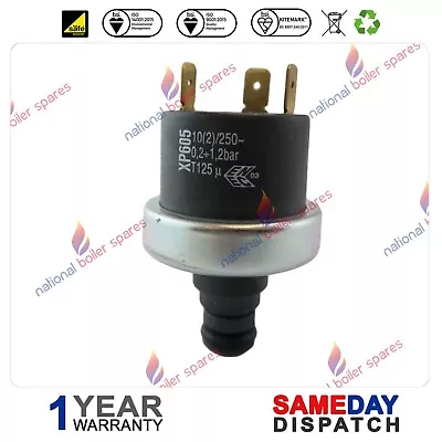 £16 • Buy Ferroli Optimax He Plus 18s 25s 35s 31c 38c Low Water Pressure Switch 39818260