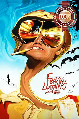 £26.05 • Buy FEAR AND LOATHING IN LAS VEGAS 1998 ORIGINAL 90s MOVIE PRINT PREMIUM POSTER