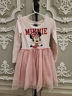 Disney Minnie Mouse Girls Tutu Dress  Size 4 • $10