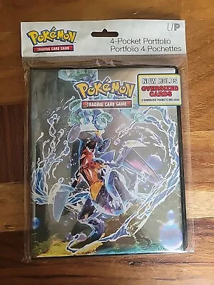 Pokemon Portfolio Binder Ultra PRO 4 Pocket SV 4 Paradox Rift Garchomp • $11