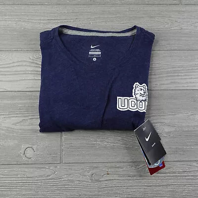 Nike University Of Connecticut UConn Long Sleeve T Shirt Women's L Large NEW NWT • $26.95
