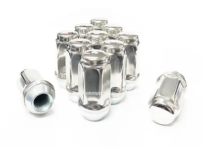 5x STAINLESS STEEL LUG NUTS 1/2-20 OEM FACTORY 2.36  EXTRA LONG FORD JEEP DODGE • $21.99