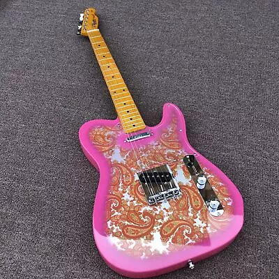  Electric Guitar 1967 Pink Heritage Electric Guitar Built By Master Paisley • $299