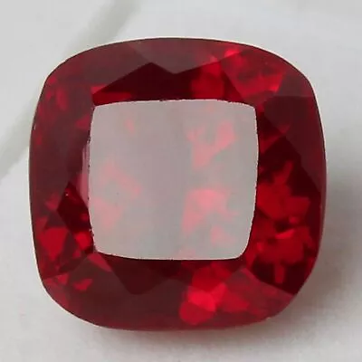 Certified Natural Mozambique Pigeon Blood Red Ruby 6x6 Mm Cushion AAA+ Gems Y486 • $7.99