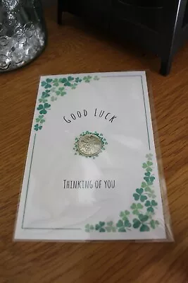 £1.99 • Buy Lucky Sixpence. Hole Drilled For Keyring, Charm, Pendant. Good Luck Gift.