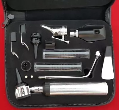 Otoscope Ophthalmoscope Medical ENT Ear Nose Throat Diagnostic Set  CE • $36.49