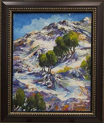  Snow Peaks  William Vincent Kirkpatrick Framed Fine Art Painting Canvas  Taos • $1595