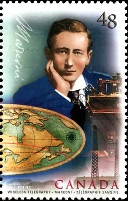 Canada    # 1964    GUGLIELMO MARCONI   New Issue   2002  Original Pristine Gum • $1.08