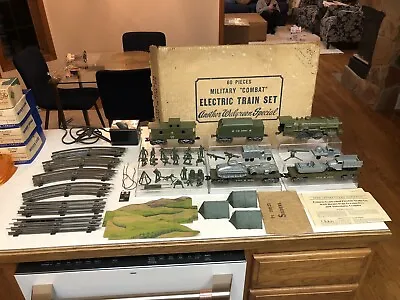 MARX Post-War Army Train Set #24965 Walgreens Special Original Box Complete Rare • $1199.73