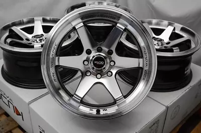 15x7 Wheels Rims Black Polish Toyota Yaris MR2 Corolla Fortwo Scion XB IQ Lancer • $659